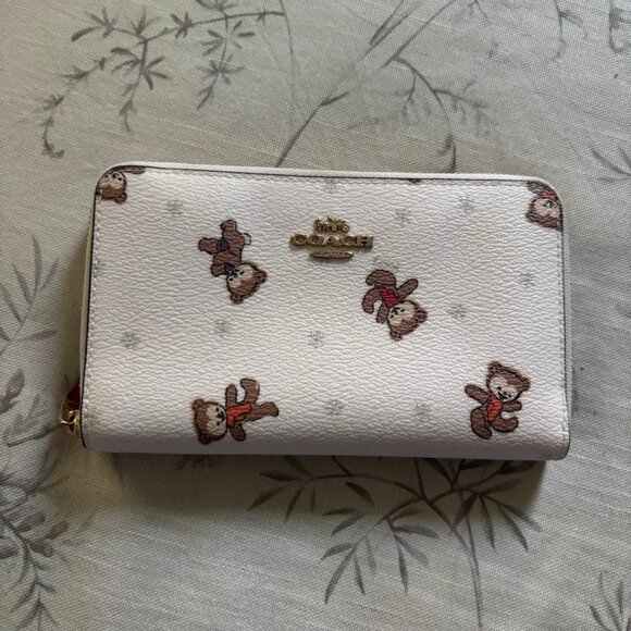 Coach Handbags - Coach Winter Bear Wallet